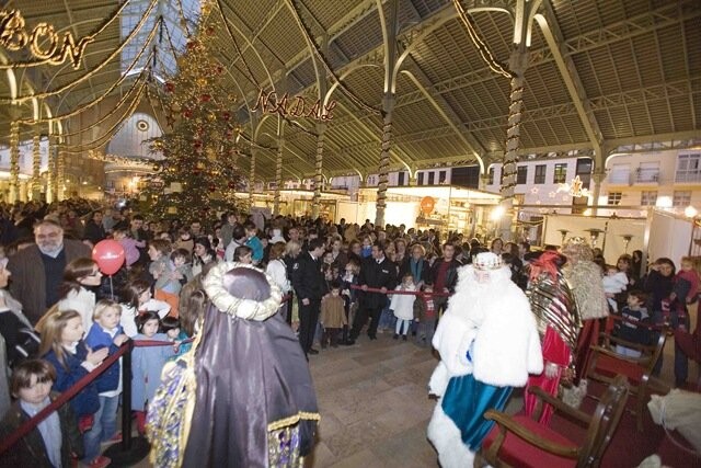 Reyes Magos. Mercado Col&oacute;n 2.