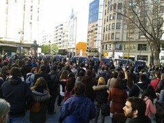 IES Lluis Vives. manifestacion. 17 de febrero 3