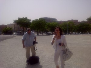 La adjunta a la dirección del Consorcio de Turismo de Sevilla, Beatriz Aradilla, a la derecha./Vlcciudad La adjunta a la dirección del Consorcio de Turismo de Sevilla, Beatriz Aradilla, a la derecha./Vlcciudad