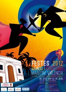 Cartel oficial de la Agrupación de moros y cristianos Marítimo 2012 Cartel oficial de la Agrupación de moros y cristianos Marítimo 2012