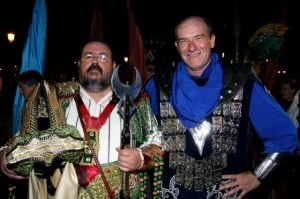 El Rey Búcar de 2011, José Antonio Martín, y el de 2012, Rafael Síscar El Rey Búcar de 2011, José Antonio Martín, y el de 2012, Rafael Síscar