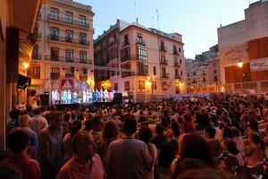 Aspecto de la plaza de la Merced