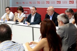 Comisión ejecutiva del PSPV 