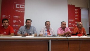 comite empresa emt en la rueda de prensa de ésta semana