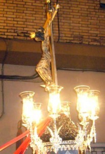 Imagen del Cristo Verdadero patrón de Benifaraig y de honda devoción en L´Horta