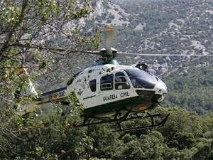 Helicóptero de rescate de la Guardia Civil Helicóptero de rescate de la Guardia Civil