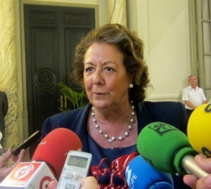 La alcaldesa, Rita Barberá