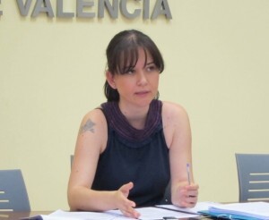 La concejala de Esquerra Unida, Rosa Albert