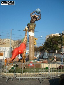 Falla de El Perellonet de 2010 por la que se reclama la subvención injustificada/cendra digital