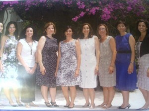 Grupo de festeras 2012 de la pedanía de El Saler Grupo de festeras 2012 de la pedanía de El Saler