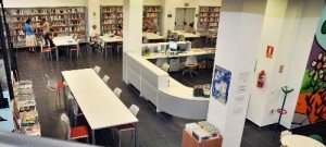 Biblioteca Al Russafi en el barrio de Russafa/ayto valencia