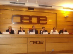 Reunión del colectivo de Fasyde en Madrid hace pocas semanas con motivo de la subida del IVA/fotur