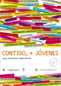 Cartel del área de Juventud dirigido a los jóvenes/vlcciudad