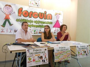 Un momento de la presentación del proyecto