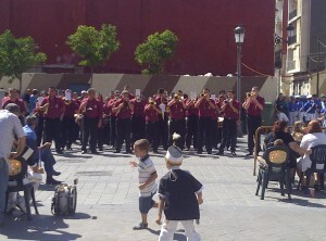 La banda de cornetas y tambores de la Hermandad de la Santa Cena de Torrent/vlcciudad