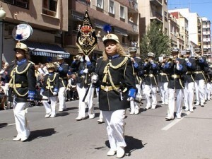 La Banda de Cornetas y Tambores de La Coma en el desfile de hace dos años/eoselblog