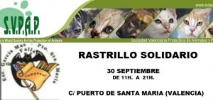 Cartel de la falla sobre la jornada de convivencia con los animales