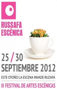 Cartel anunciador de Russafa Escénica