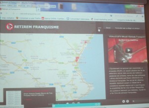 Web para denunciar símbolos franquistas que pone en marcha EU/eu