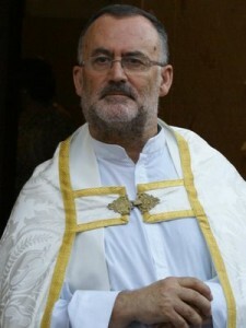 El párroco José Luis Barrera