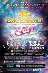 Cartel de la actuación prevista para el próximo viernes