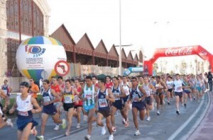 Un grupo de atletas corren en una edición pasada del PasRas