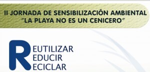 Cartel de la II Jornada de sensibilización ambiental/ayto vlc