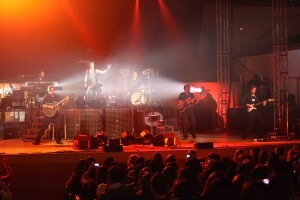 La cantante madrileña en el escenario/m.valenciano La cantante madrileña en el escenario/m.valenciano