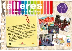 Cartel con las actividades previstas los fines de semana de este mes en NaTuria Cartel con las actividades previstas los fines de semana de este mes en NaTuria