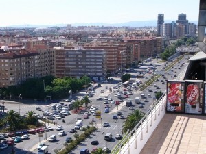 Vista de la avenida Pío XII donde han sucedido los hechos/vlcciudad Vista de la avenida Pío XII donde han sucedido los hechos/vlcciudad