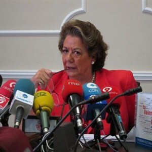 La alcaldesa en una anterior comparecencia pública/ayto vlc