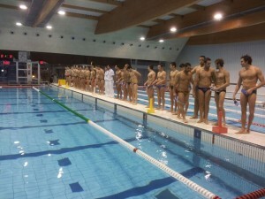 Los jugadores del C.D. Waterpolo Turia Los jugadores del C.D. Waterpolo Turia