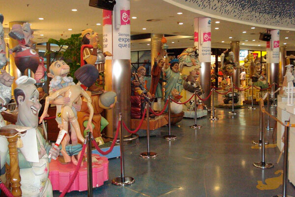Exposición de Maquetas y Ninots en el Centro Comercial El Saler 2013