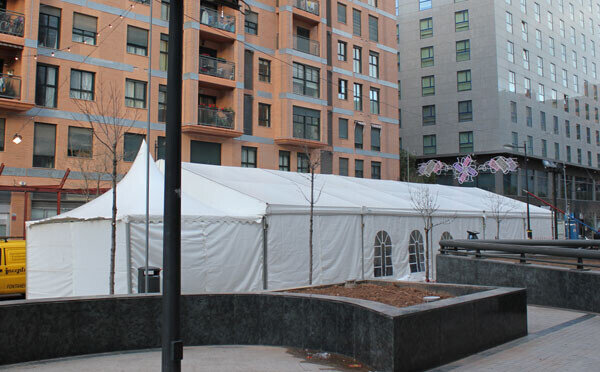 Carpa de Alameda - Av. de Francia. Foto: Javier Furió