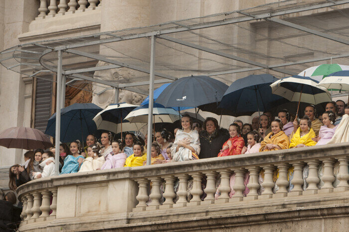 Mascletà de Peñarroja, 1 de marzo. Foto: Manuel Molines