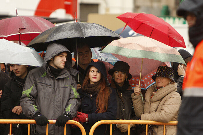 Mascletà de Peñarroja, 1 de marzo. Foto: Manuel Molines