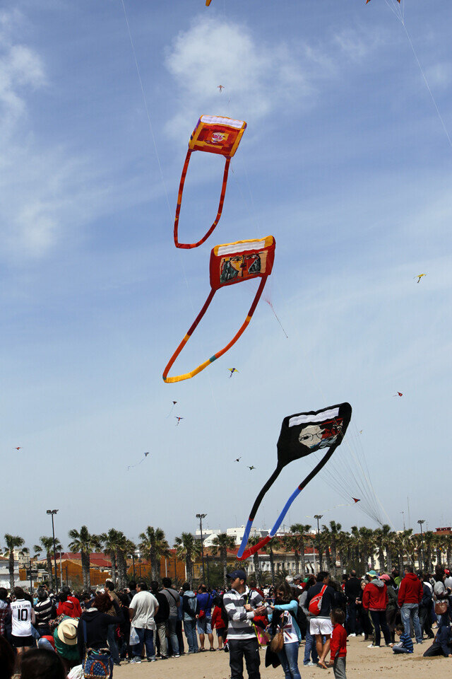 XVI FESTIVAL DE COMETAS, PLAYA MALVARROSA.