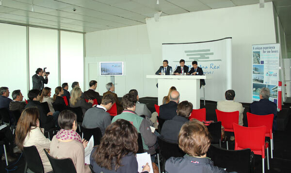 La presentación se celebró en la planta baja del 'Veles e Vents'. Foto: Javier Furió