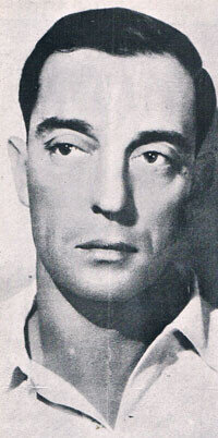 Buster Keaton durante el viaje, 1930. Foto: Archivo privado de Rafael Solaz. Buster Keaton durante el viaje, 1930. Foto: Archivo privado de Rafael Solaz.