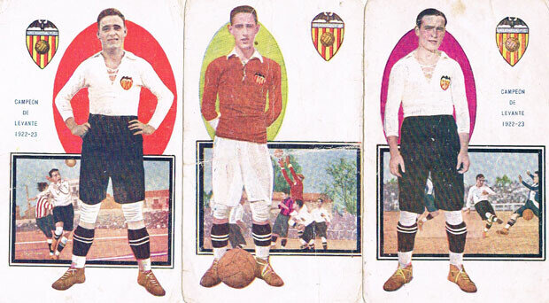 Jugadores del Valencia CF, 1922-1923. Foto: Archivo privado de Rafael Solaz.