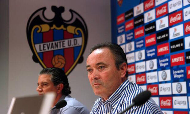JIM se despidió del Levante UD en comparecencia ante los medios. Foto: Levante UD