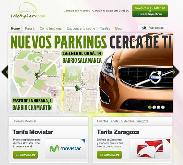 Web oficial de Hellobyecars