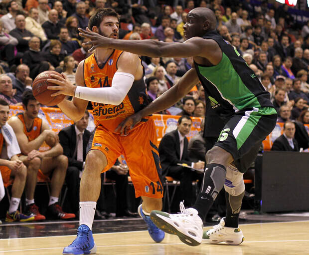 Dubljevic completó un partido magnífico, convirtiéndose en la referencia. Foto: M. A. Polo