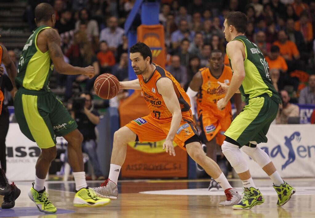 Rafa Martínez alcanzó ante Unicaja su partido número 200 en Liga.