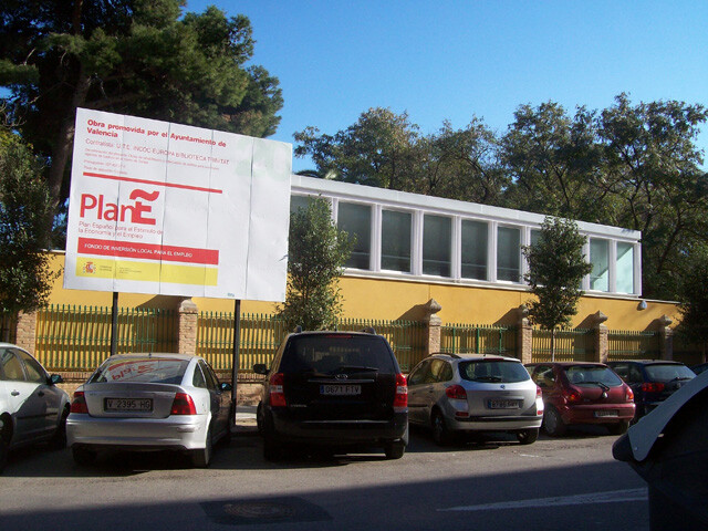 Biblioteca Trinidad (Plan E) exterior