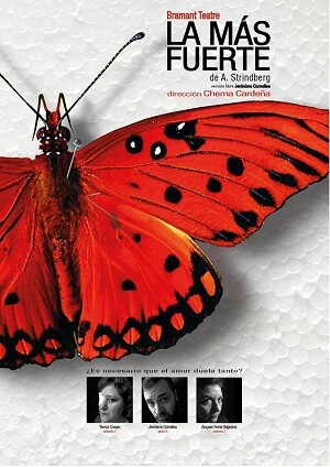 Cartel de 'La más fuerte'.