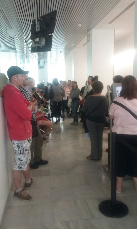 CSI·F denuncia la masificación en el registro en Valencia de los servicios territoriales de Servef, Prop y Políticas Inclusivas (1)