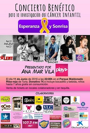 Cartel del evento de Ribarroja.