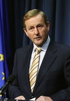 Enda Kerry, primer ministro irlandés.