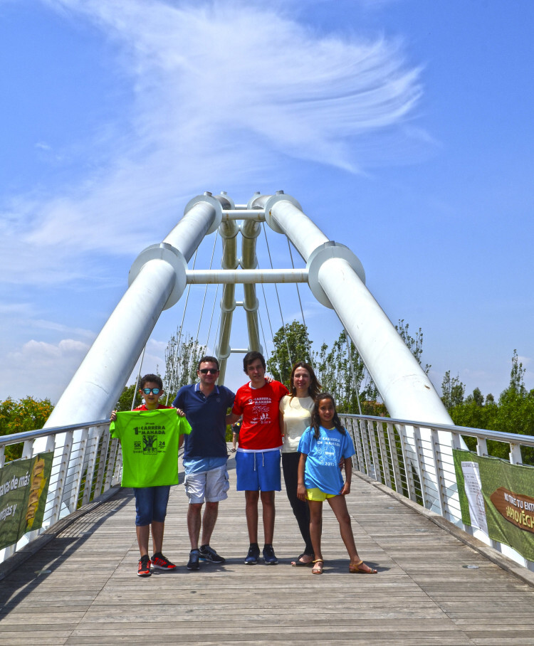 Familia participante en todas las ediciones CARRERA MANADA - BIOPARC web